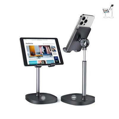 Retractable And Adjustable Mobile Phone And Tablet Stand
